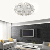 Люстра светодиодная потолочная LED плоская круглая S2440-6